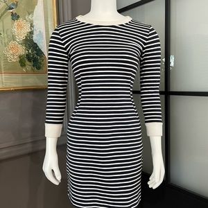 Striped theory dress